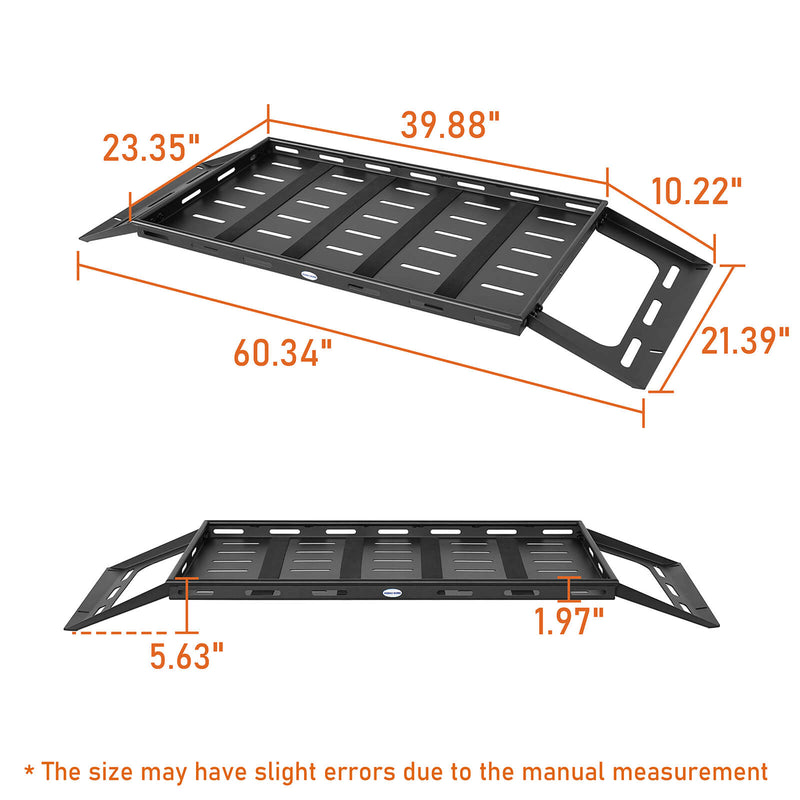 Load image into Gallery viewer, 2018-2024 Jeep Wrangler JL Interior Cargo Rack 4x4 Jeep Parts - Hooke Road b3061s 9