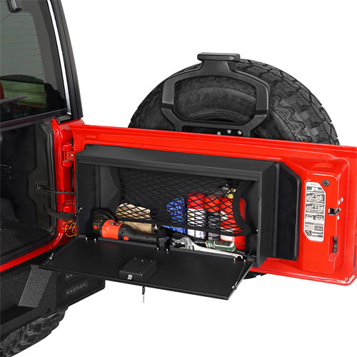 Load image into Gallery viewer, Hooke Road 2018-2024 Jeep Wrangler JL  Tailgate Storage Lock Box mmr30032 3