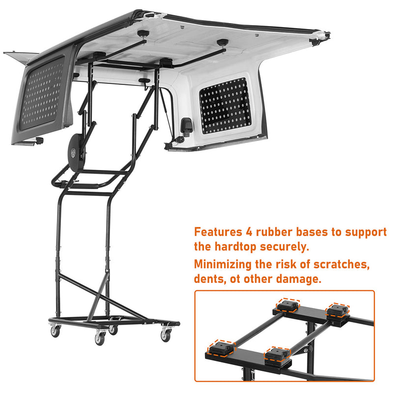Load image into Gallery viewer, Hooke Road Hardtop Removal Lift Cart for Jeep Wrangler TJ & JK & JL & Ford Bronco 4-Door M10060 10