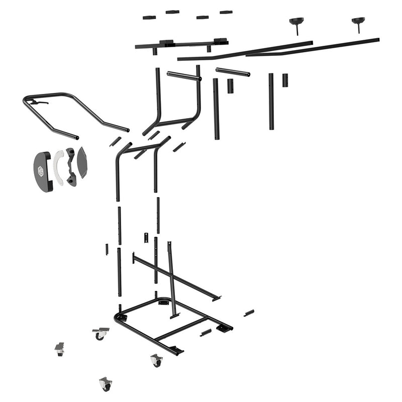 Load image into Gallery viewer, Hooke Road Hardtop Removal Lift Cart for Jeep Wrangler TJ & JK & JL & Ford Bronco 4-Door M10060 4