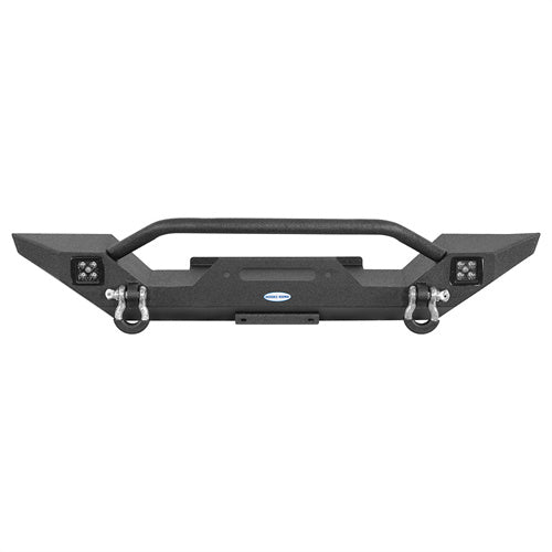 Load image into Gallery viewer, Hooke Road Jeep YJ Front Bumper with Winch Plate for 1987-1995 Jeep Wrangler YJ b1061s 5