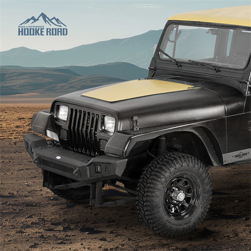 Load image into Gallery viewer, Hooke Road Jeep YJ Front & Rear Fender Flares Kit for 1987-1995 Jeep Wrangler YJ b1066 4