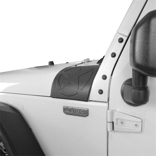 Load image into Gallery viewer, Hooke Road JK Cowl Body Armor Side Corner Guard Cover for 2007-2018 Jeep JK & Wrangler Unlimited JK mmr20159 3