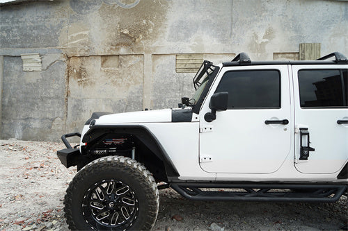 Load image into Gallery viewer, Hooke Road JK Cowl Body Armor Side Corner Guard Cover for 2007-2018 Jeep JK & Wrangler Unlimited JK mmr20159 6