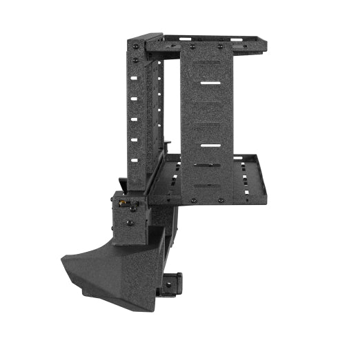 Load image into Gallery viewer, Hooke Road KarooCargo Rear Bumper w/ Double Cargo Carrier System for 2007-2018 Jeep Wrangler JK b2101s  7