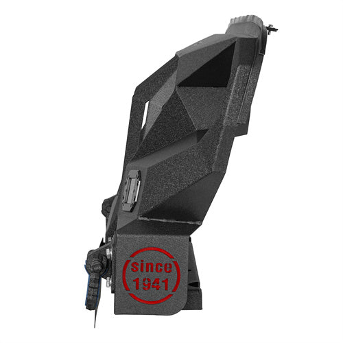 Load image into Gallery viewer, Front Bumper w/Grille Guard &  Winch plate for 2007-2018 Jeep Wrangler JK Hooke Road b2038abs 6