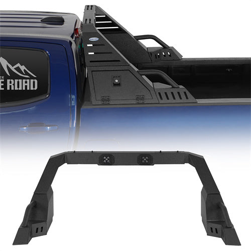 Load image into Gallery viewer, Mid Size Pickup Trucks Roll Bar Adjustable Truck Bed Roll Bar 4x4 Truck Parts - Hooke Road b9911s 2