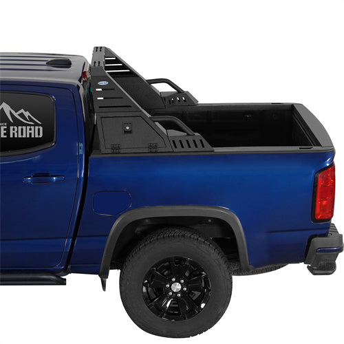 Load image into Gallery viewer, Mid Size Pickup Trucks Roll Bar Adjustable Truck Bed Roll Bar 4x4 Truck Parts - Hooke Road b9911s 4