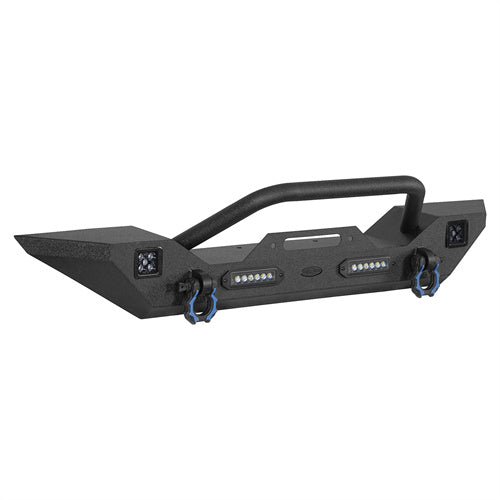 Load image into Gallery viewer, HookeRoad Jeep JT Front Bumper Mid Width Bumper for 2020-2023Jeep Gladiator b3018bs 15