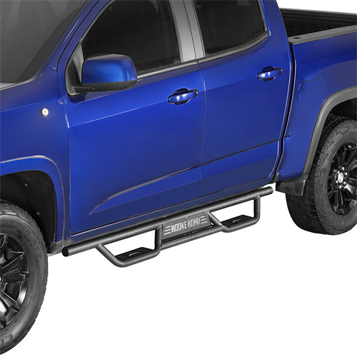 Hooke Road  Nerf Side Step Bars for 2015-2024 Chevy Colorado & GMC Canyon Crew Cab b9103s 2