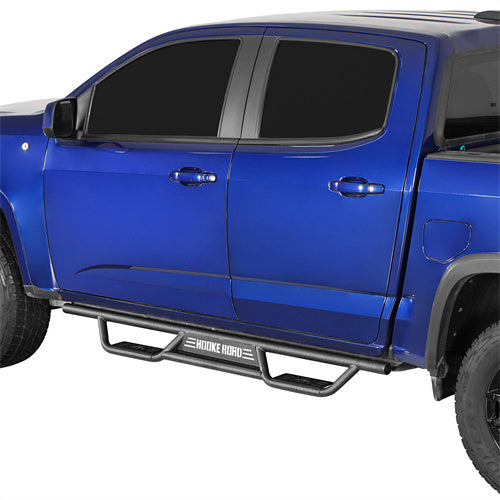 Load image into Gallery viewer, Hooke Road  Nerf Side Step Bars for 2015-2024 Chevy Colorado & GMC Canyon Crew Cab b9103s 3