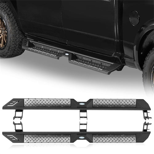 Load image into Gallery viewer, Hooke Road Nerf Side Step Bars for Ram 1500 & Ram 1500 Classic & Ram 2500/3500 Crew Cab b6028 1