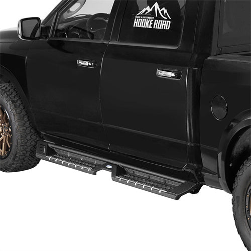 Load image into Gallery viewer, Hooke Road Nerf Side Step Bars for Ram 1500 & Ram 1500 Classic & Ram 2500/3500 Crew Cab b6028 4