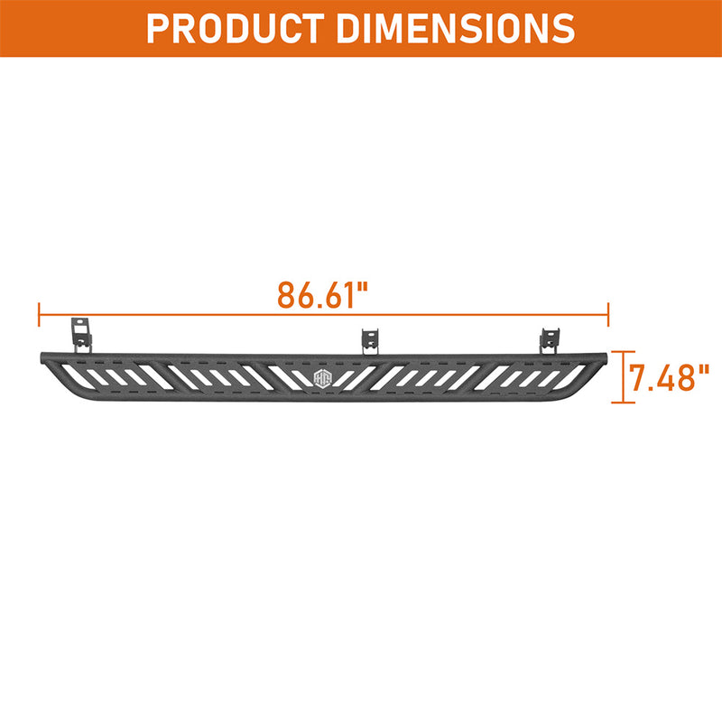 Load image into Gallery viewer, Nerf Side Step for 2007-2021 Toyota Tundra CrewMax b5020s 4