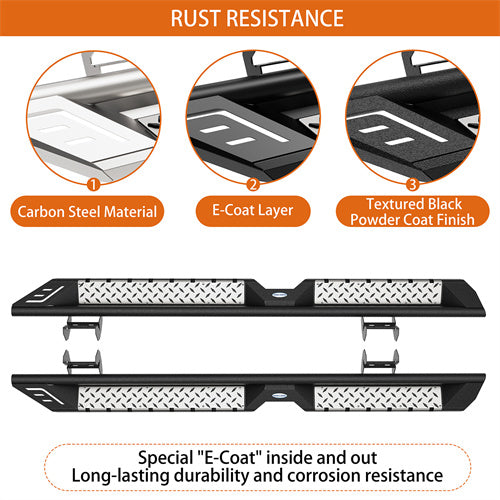 Load image into Gallery viewer, Hooke Road Nerf Side Step for 2009-2014 Ford F-150 SuperCrew b8215 6