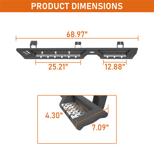 Load image into Gallery viewer, Hooke Road Nerf Side Step for 2010-2023 Lexus GX460 b4605 5