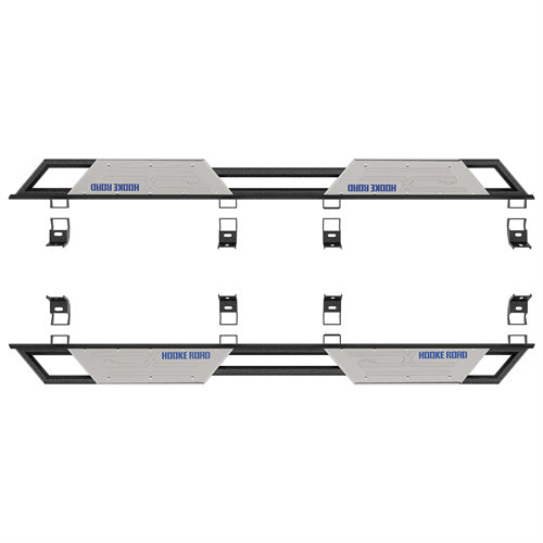Load image into Gallery viewer, Hooke Road Nerf Side Steps Bars for 2015-2024 Chevy Colorado & GMC Canyon Crew Cab b9104s 5