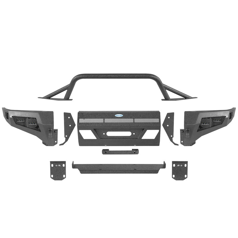 Load image into Gallery viewer, 1996-2002 Toyota 4Runner Off-road Front Bumper with Winch Plate Hooke Road b9759s 5