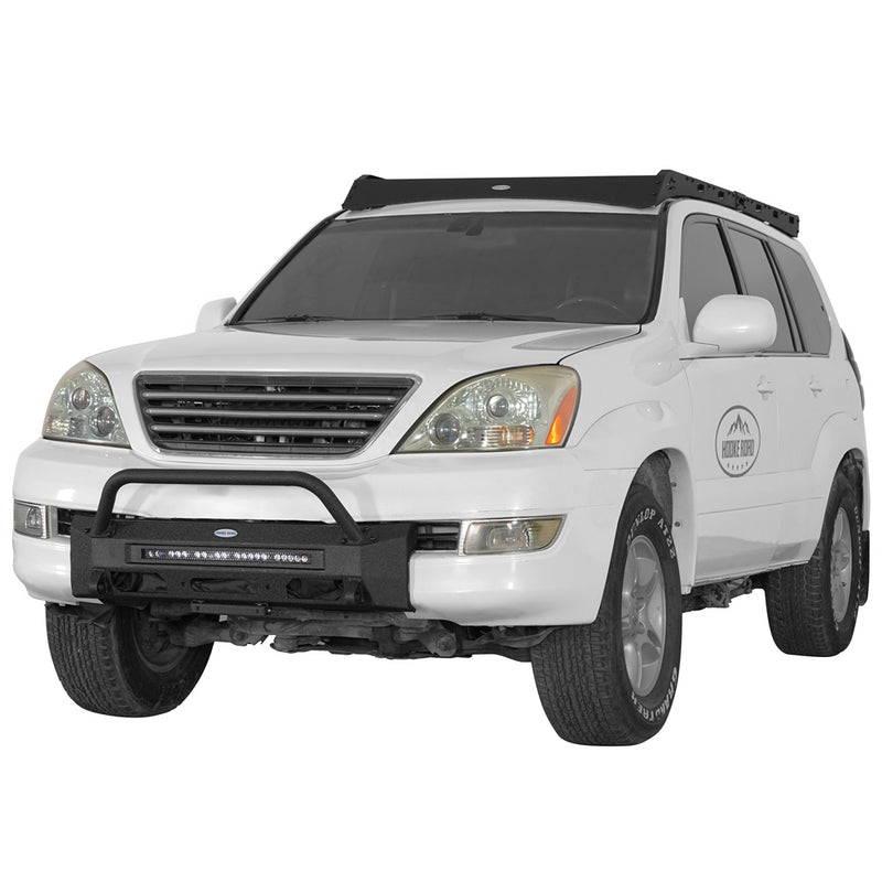 Load image into Gallery viewer, Off-road Front Bumper with winch plate for 2003-2009 Lexus GX470 Hooke Road b4657s 2