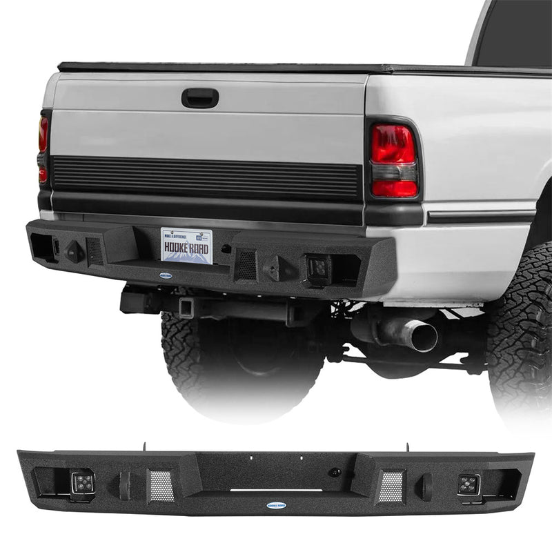 Load image into Gallery viewer, Off-road Rear Bumper for 94-01 Ram 1500 & 94-02 Ram 2500 3500 HR b6443 1
