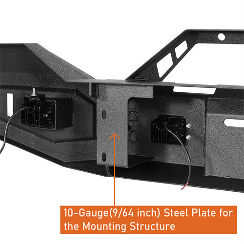 Load image into Gallery viewer, Offroad Aftermarket Front Bumper 4x4 Truck Parts For 2009-2018 Dodge Ram 1500 - Hooke Road b6024s 13