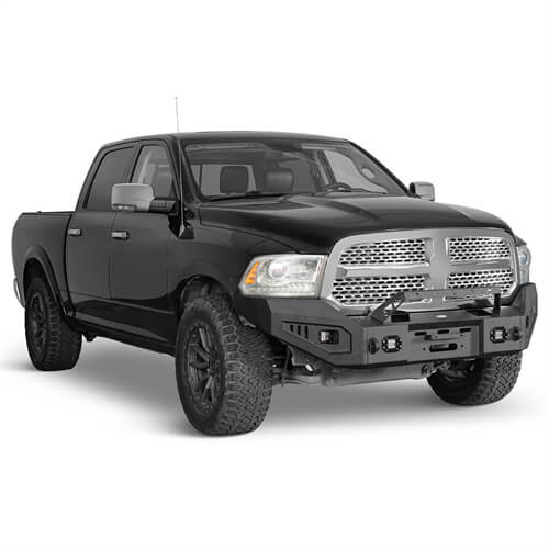 Load image into Gallery viewer, Offroad Aftermarket Front Bumper 4x4 Truck Parts For 2009-2018 Dodge Ram 1500 - Hooke Road b6024s 5