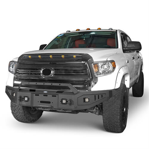 Load image into Gallery viewer, Offroad Full Width Front Bumper 4x4 Truck Parts For 2014-2021 Toyota Tundra - Hooke Road b5009 4