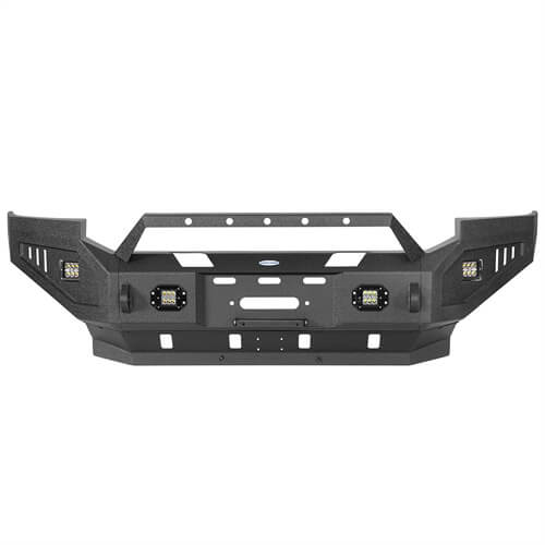 Load image into Gallery viewer, Offroad Full Width Front Bumper 4x4 Truck Parts For 2005-2007 Ford F-250 - Hooke Road b8505 17