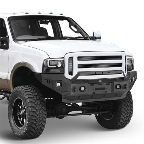 Load image into Gallery viewer, Offroad Full Width Front Bumper 4x4 Truck Parts For 2005-2007 Ford F-250 - Hooke Road b8505 6
