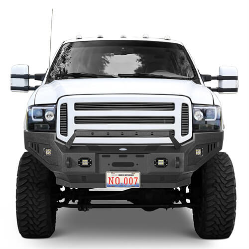 Load image into Gallery viewer, Offroad Full Width Front Bumper 4x4 Truck Parts For 2005-2007 Ford F-250 - Hooke Road b8505 7
