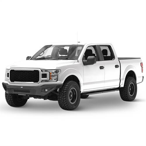 Load image into Gallery viewer, 2018-2020 Ford F-150 Full-Width Front Bumper Aftermarket Bumper 4x4 Truck Parts - Hooke Road b8257 5