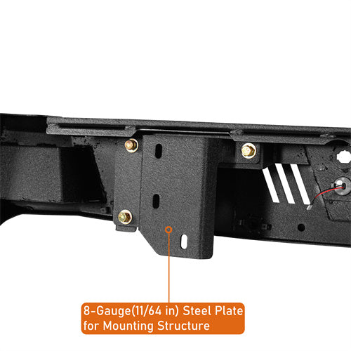 2015-2017 Ford F-150 Rear Bumper Aftermarket Bumper 4×4 Truck Parts - Hooke Road b8283 10