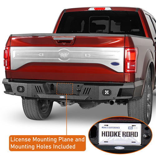 Load image into Gallery viewer, 2015-2017 Ford F-150 Rear Bumper Aftermarket Bumper 4×4 Truck Parts - Hooke Road b8283 5