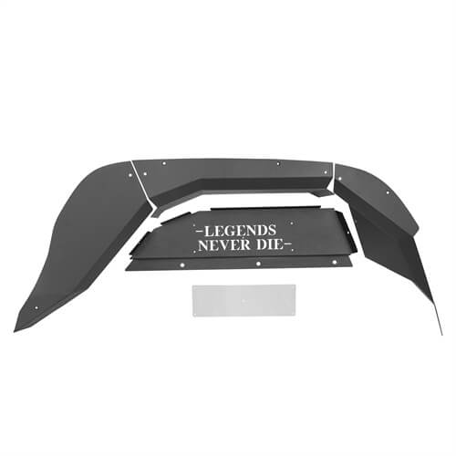 Load image into Gallery viewer, Offroad Rear Inner Fender Liners 4x4 Wheel Parts For 20-23 Jeep Gladiator JT - Hooke Road b7014s 15