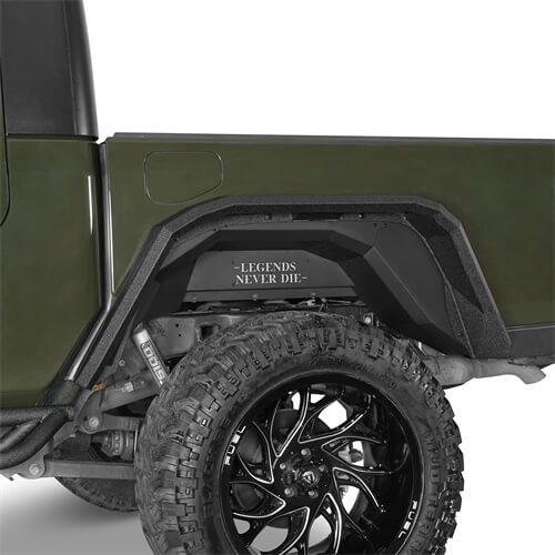 Load image into Gallery viewer, Offroad Rear Inner Fender Liners 4x4 Wheel Parts For 20-23 Jeep Gladiator JT - Hooke Road b7014s 6