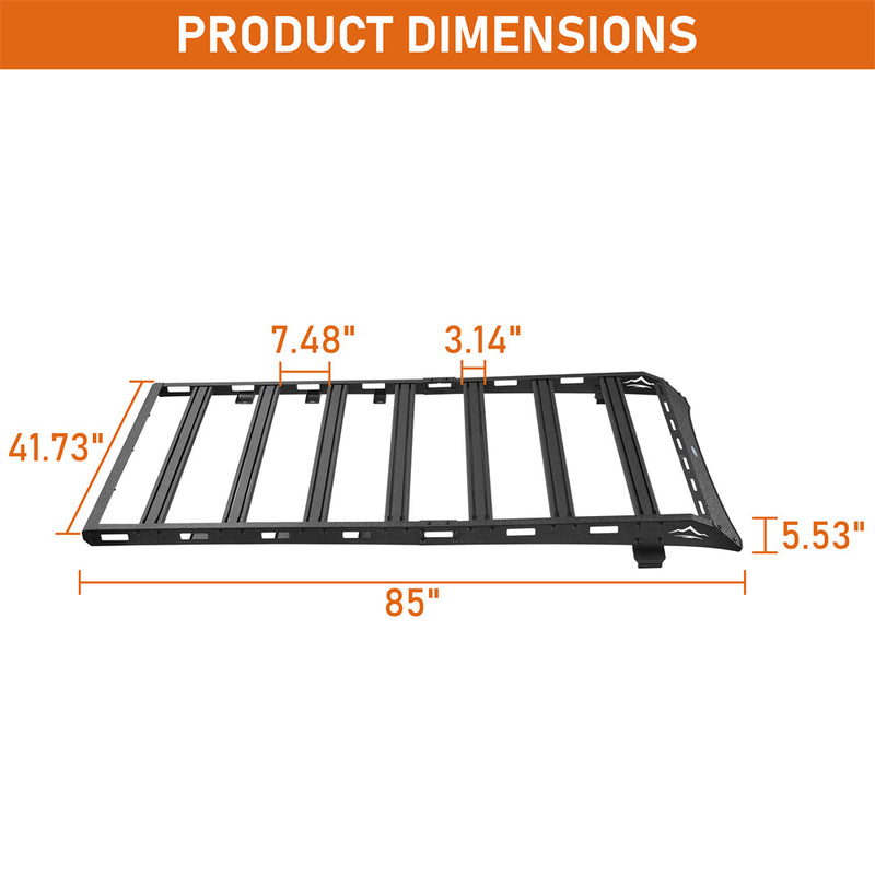 Load image into Gallery viewer, Hooke Road Overland Roof Rack for 1990-1995 Toyota 4Runner b9706s 4