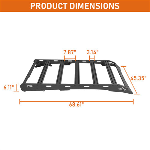 Load image into Gallery viewer, Hooke Road Overland Roof Rack for 2013-2017 Subaru XV Crosstrek b4706s
6