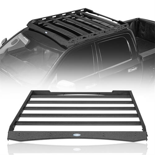 Load image into Gallery viewer, Ford F-150 & 2009-2018 Ram1500 Roof Rack Luggage Rack 4x4 Truck Parts - Hooke Road b9909s 2