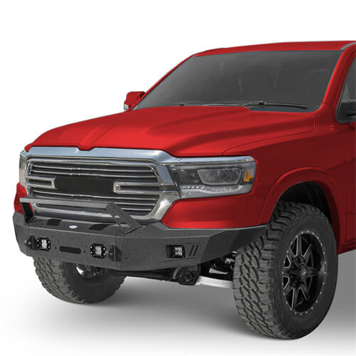 Load image into Gallery viewer, 2019-2023 Ram 1500 Aftermarket Full-Width Front Bumper 4x4 Truck Parts - Hooke Road b6032 4