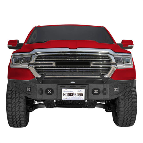Hooke Road  2019-2024 Ram 1500 Full Width Front Bumper, Excluding EcoDiesel, Rebel & TRX, 2019-2024 Ram 1500 Classic Models b6035 2