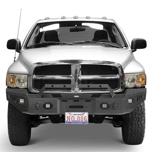Hooke Road 2003-2005 Ram 2500 Front Bumper w/Winch Plate Ram 2500 Accessories b6465 3