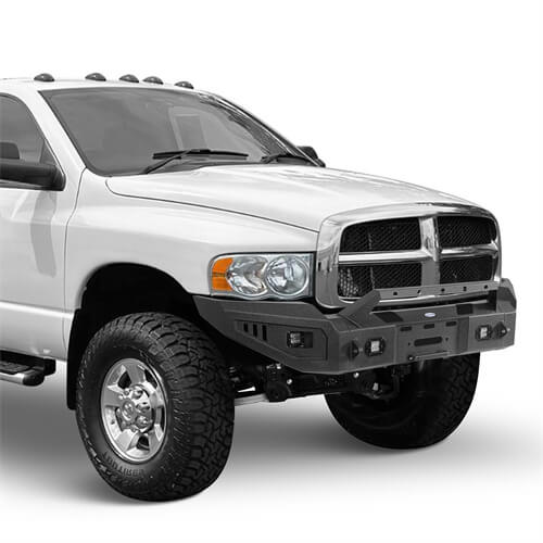 Load image into Gallery viewer, Hooke Road 2003-2005 Ram 2500 Front Bumper w/Winch Plate Ram 2500 Accessories b6465 6