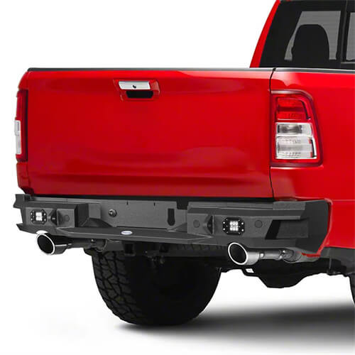 Load image into Gallery viewer, 2019-2023 Ram 1500 Offroad Aftermarket Rear Bumper 4x4 Parts- HookeRoad b6034 7