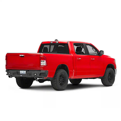 Load image into Gallery viewer, 2019-2023 Ram Offroad Aftermarket Rear Bumper w/LED Spotlights - Hooke Road b6033 6