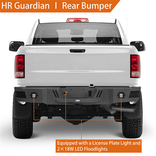 Load image into Gallery viewer, HookeRoad Ram 2500 Rear Bumper for 2010-2018 Ram 2500 b6400 4