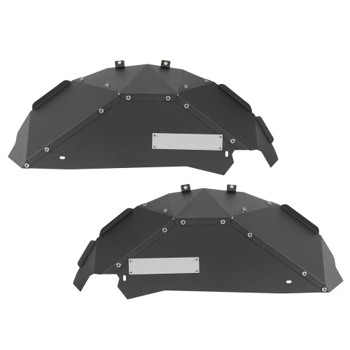 Load image into Gallery viewer, Hooke Road Jeep Wrangler JK Aluminum Rear Inner Fender Liners for 2007-2018 Jeep Wrangler JK b2114s 9