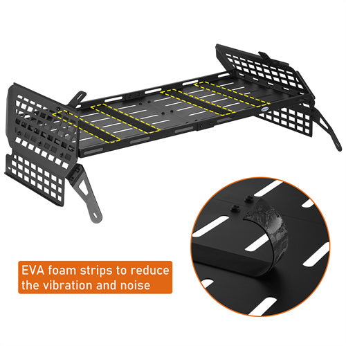 2003-2009 Toyota 4Runner Interior Rear Molle Panel & Cargo Rack Kit Hooke Road b9851s 7