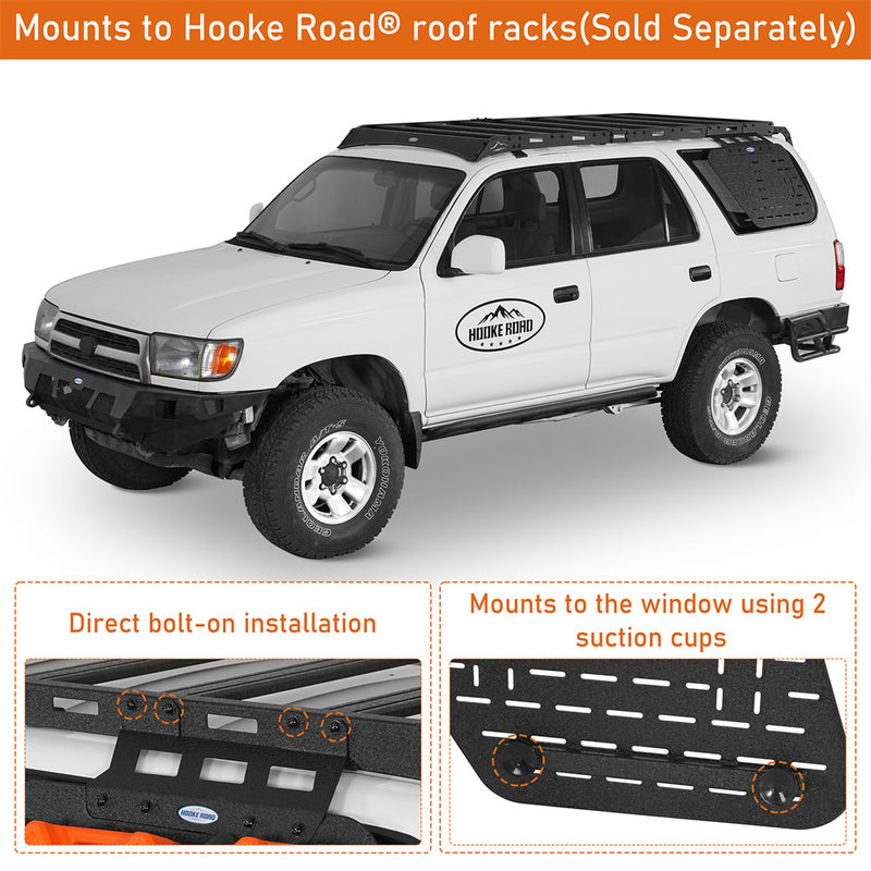 Load image into Gallery viewer, Rear Window MOLLE Panel for 1996-2002 Toyota 4Runner Roof Rack Hooke Road b9756s 6