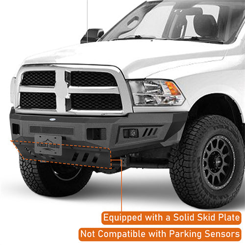 Load image into Gallery viewer, Hooke Road Replacement Dodge Ram Front Bumper for 2010-2018 Ram 2500 3500 b6405 10