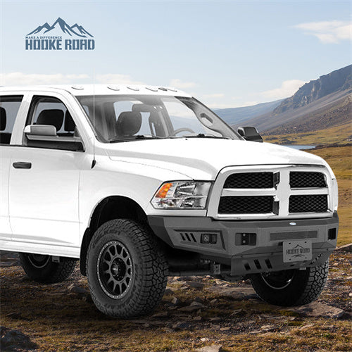 Load image into Gallery viewer, Hooke Road Replacement Dodge Ram Front Bumper for 2010-2018 Ram 2500 3500 b6405 5